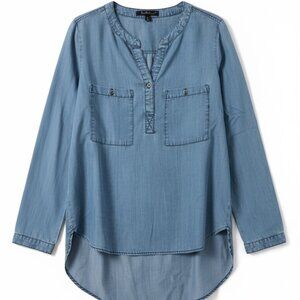 Velvet Heart chambray tunic